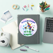 Sticker "Me lo dijo un pajarito" personalizable (Couverture iPad)