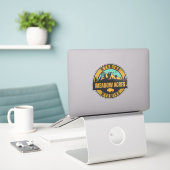 Sticker Meadow Acres, Wyoming (Ordinateur portable sur le bureau)