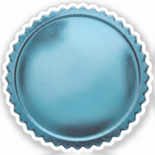 Sticker Médaille de prix en étoile éclatée avec joint en f
