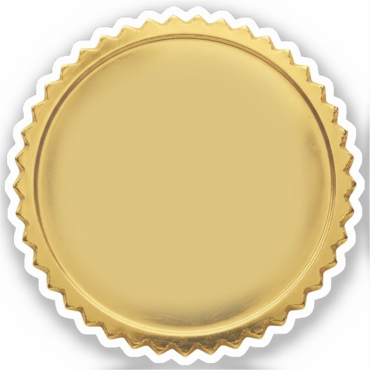 Sticker Médaille de récompense d'excellence en étoile écla (Recto)