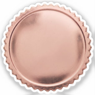 Sticker Médaille de récompense en étoile éclatée avec feui