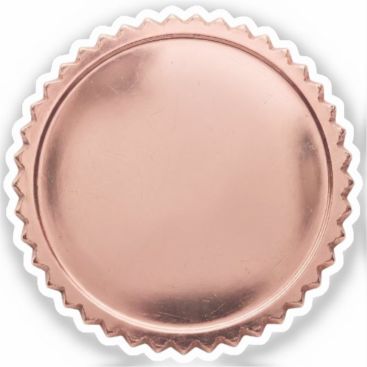 Sticker Médaille de récompense en étoile éclatée avec feui (Recto)