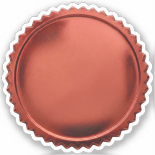 Sticker Médailles d'excellence en relief 3D avec étoile en