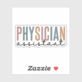 Sticker Médecin adjoint Médecin associé PA School (Feuille)