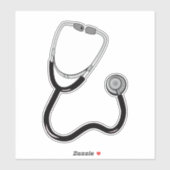 Sticker Médecin ou infirmière stéthoscope (Feuille)