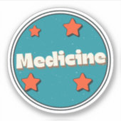 Sticker Médecine (Devant)