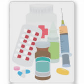 Sticker Médicaments (Devant)