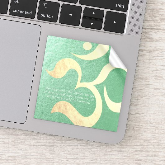 Sticker Méditation Yoga Instructeur Vie Coach OM Citations