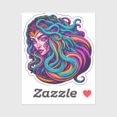 Sticker Medusa (Feuille)