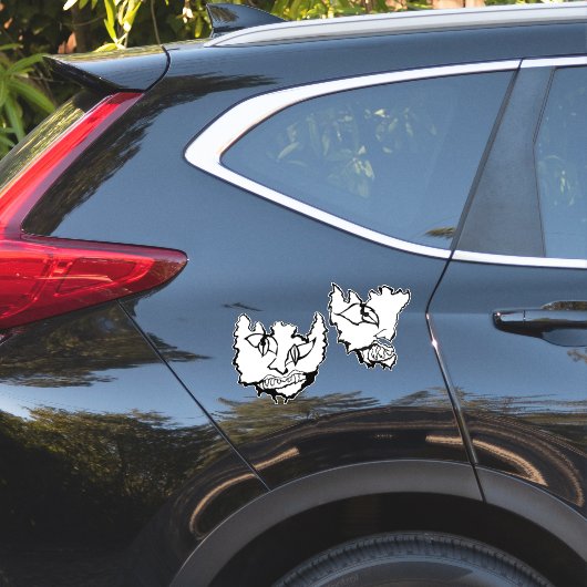 Sticker Medusa awaynowe Horror 11MMHeads DoubleHeaded 2025 (Coté voiture)