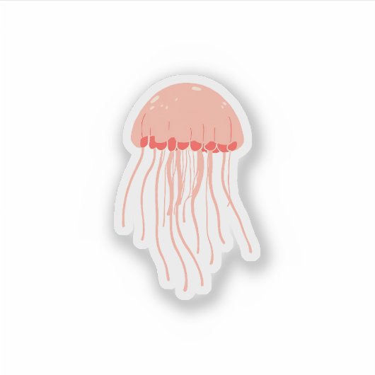 Sticker Méduse (Devant)