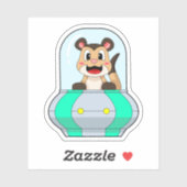 Sticker Meerkat (Feuille)