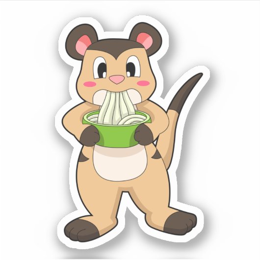 Sticker Meerkat (Devant)