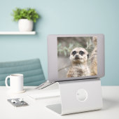 Sticker Meerkat 082 (Ordinateur portable sur le bureau)