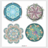 Sticker Mega Mandala (Feuille)