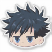 Sticker Megumi inspiré de chibi (Devant)