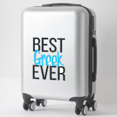 Sticker Meilleur Grec jamais (Sur valise)