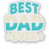 Sticker meilleur papa (Devant)