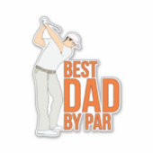 Sticker Meilleur papa par rapport (Devant)