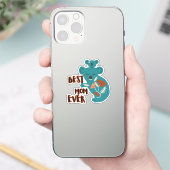 Sticker Meilleure maman Ever Koala Fête des mères (Téléphone)