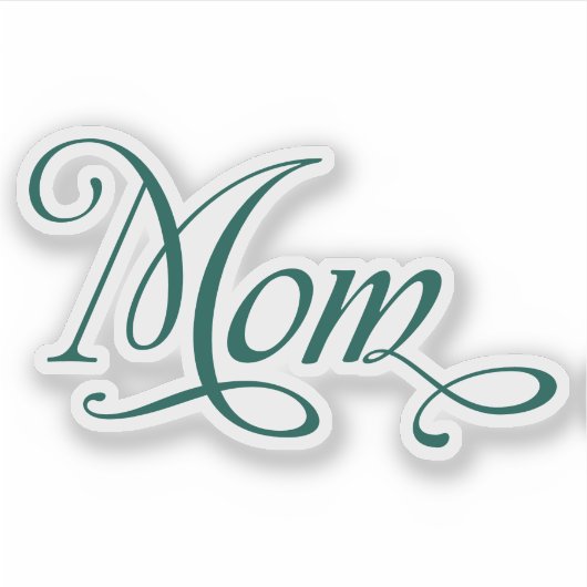 Sticker Meilleure MOM jamais (Devant)