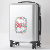 Sticker Meilleure Sœur de Tous les Temps (Sur valise)