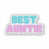 Sticker Meilleure Tante (Devant)