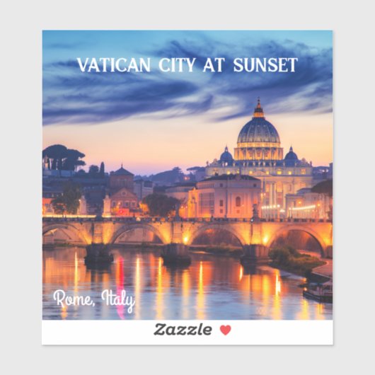 Sticker Meilleurs endroits tranquilles en italie (Feuille)