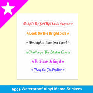 Sticker Meilleurs mèmes qui pourraient arriver   Positif é