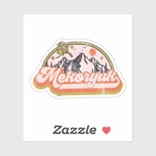 Sticker Mekoryuk, Alaska (Feuille)