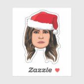 STICKER MELANIA TRUMP (Feuille)