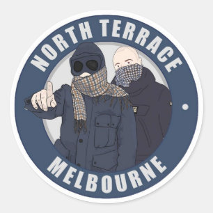 Sticker Melbourne Terrasse Nord