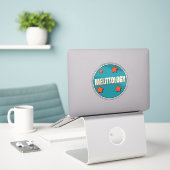 Sticker Mélittologie (Ordinateur portable sur le bureau)