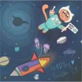 Sticker - Melkweg (Voorkant)