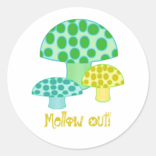 Sticker Mellow Out (Devant)