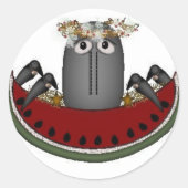 Sticker Melon & Crows (Devant)