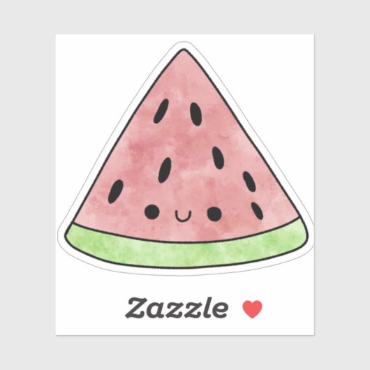 Sticker Melon doux (Feuille)