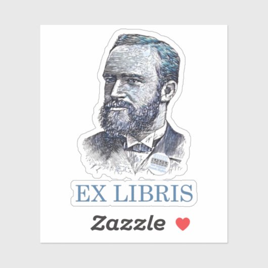 Sticker Melvil Dewey (Feuille)