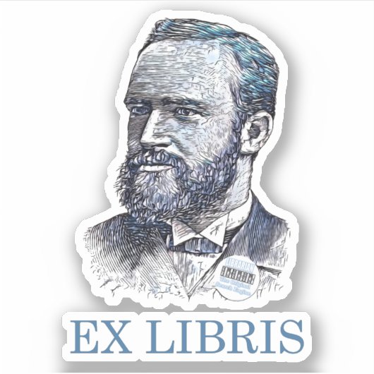 Sticker Melvil Dewey (Devant)