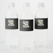 Sticker Mème Drôle Travaillant Dur Ou Difficile (Bouteilles)