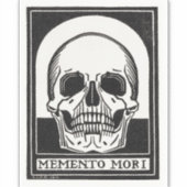Sticker Memento Mori (Devant)
