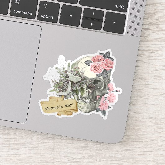 Sticker Memento Mori (Détail)