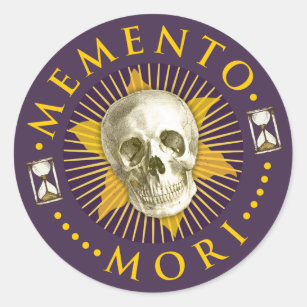 sticker Memento Mori