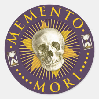 sticker Memento Mori