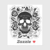 Sticker Memento Mori - latin (Feuille)