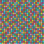 Sticker Mémoires multicolores (Devant)