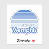 Sticker Memphis Tennessee (Feuille)