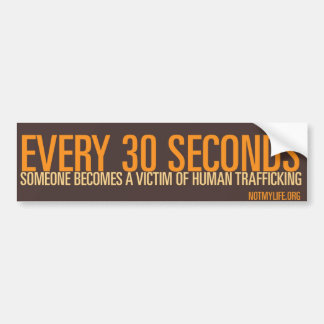 Sticker Mensenhandel & Moderne Slavernij