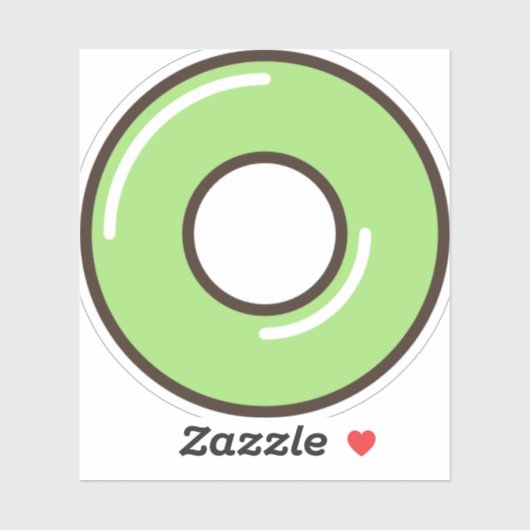 Sticker menthe (Feuille)