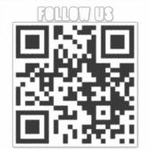 Sticker Menu de la fenêtre commerciale du magasin de code  (Devant)